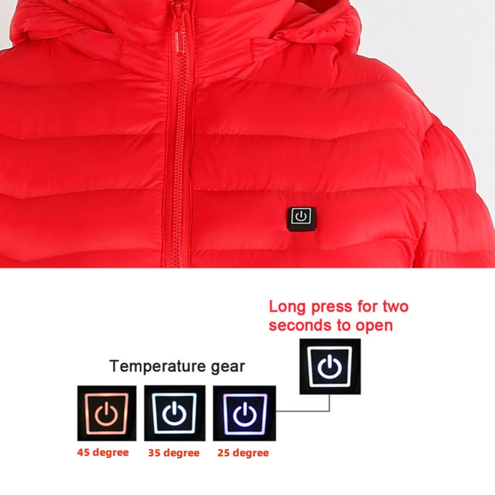 Veste Chauffante USB Homme Hiver - Gilet Thermique Électrique